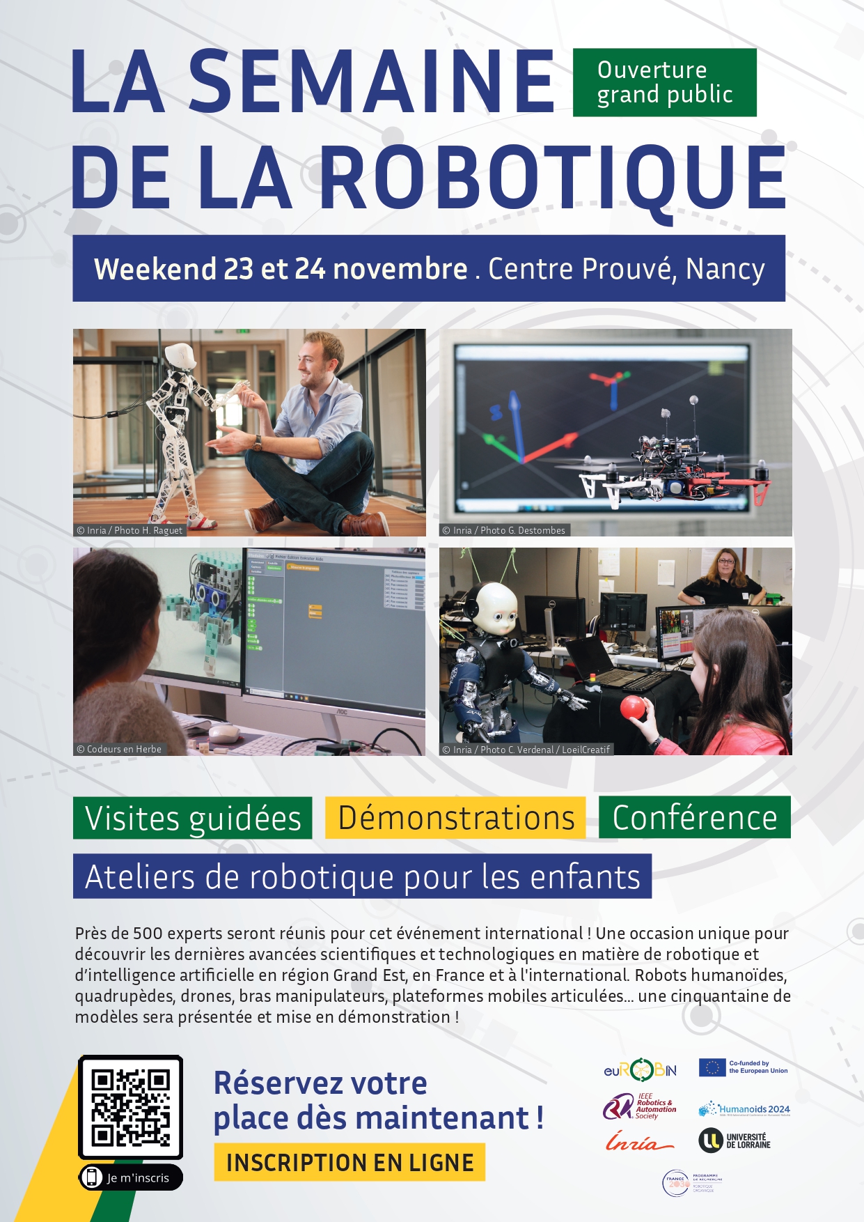 Semaine internationale de la robotique à Nancy