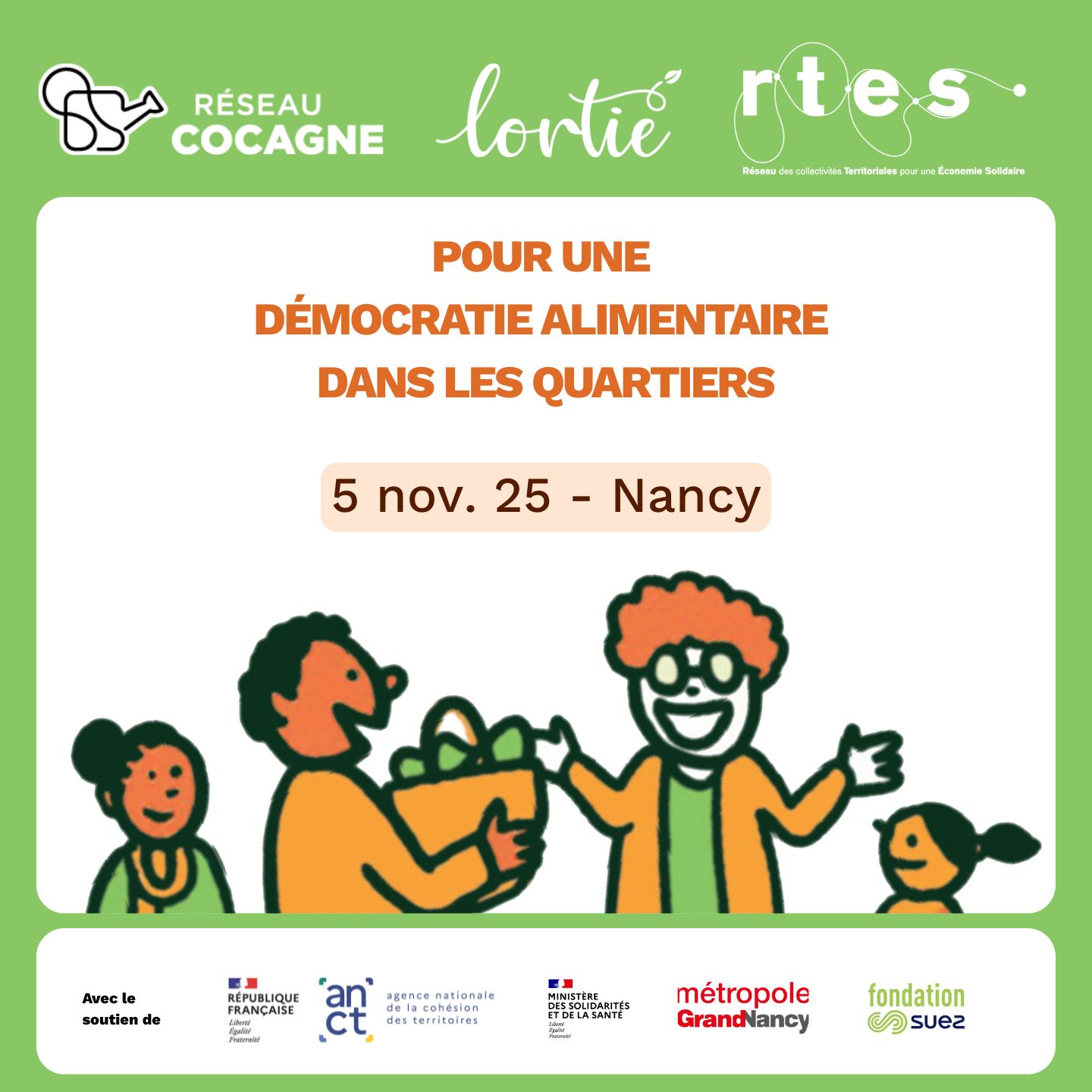 Pour une démocratie alimentaire dans les quartiers